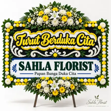 Papan Bunga Duka Margonda